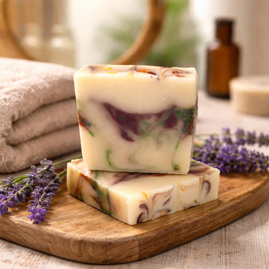 Handmade Soap - Purple Bloom