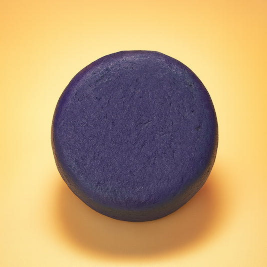 purple toning chamomile lavender shampoo bar